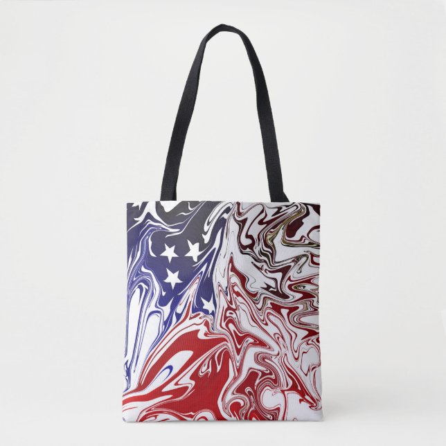 USA Swirl Tote (Front)