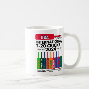 Usa T-20 International Cricket 2 Coffee Mug