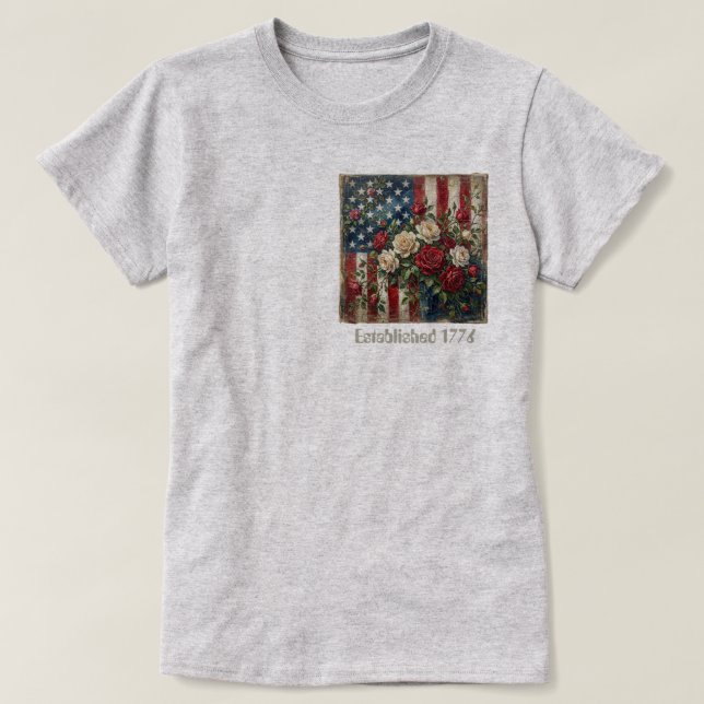 USA  T-Shirt (Design Front)