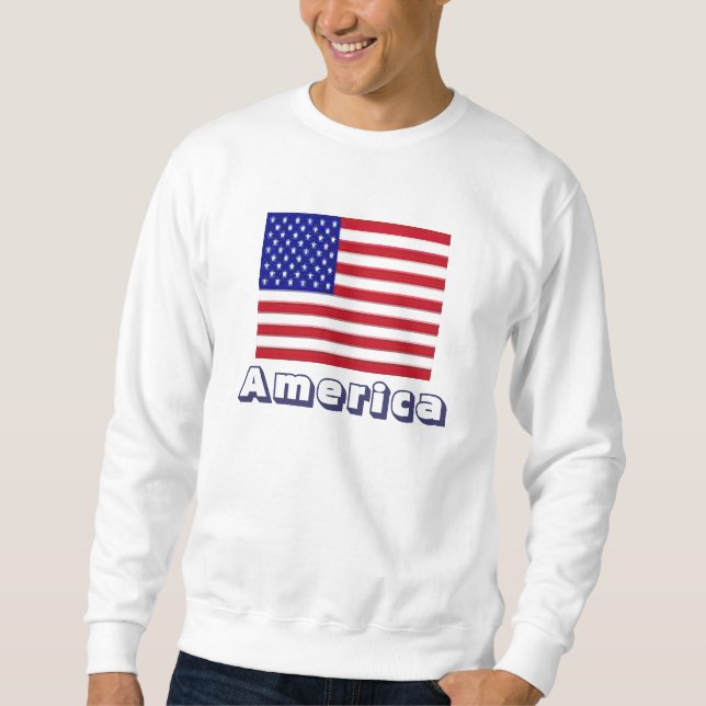 USA T-shirt Sweatshirt (Front)