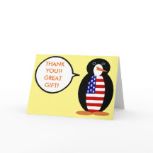 USA Talking Ms. Penguin Personalised
