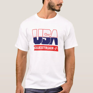USA Team Equestrian men women American sports T Sh T-Shirt