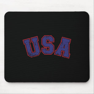 Usa Team For Patriotic Independence Day On 4th Of Mouse Mat