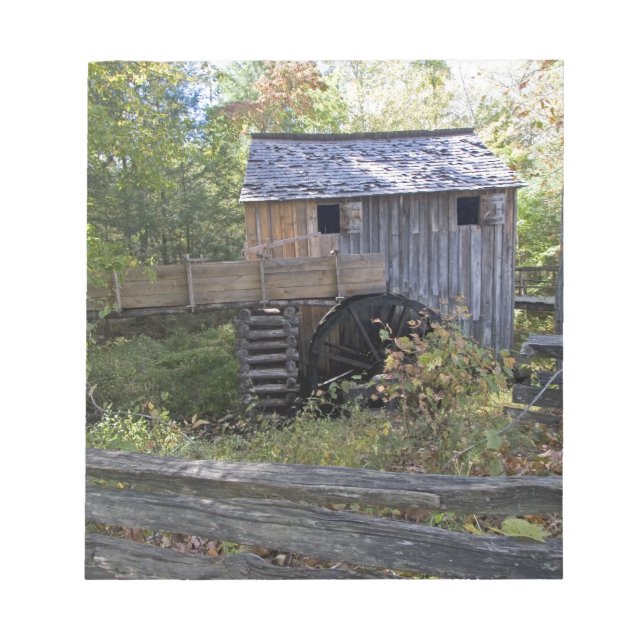 USA - Tennessee. Cable mill in Cades Cove area Notepad (Front)