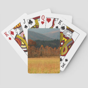 USA, Tennessee. Cades Cove In Smoky Mountain Playing Cards