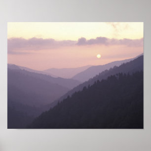 USA, Tennessee. Great Smokey Mountains Poster