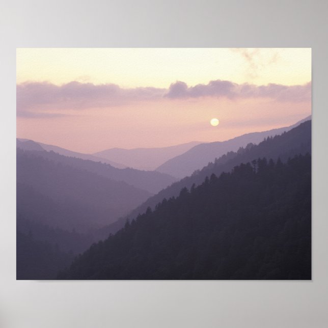 USA, Tennessee. Great Smokey Mountains Poster (Front)
