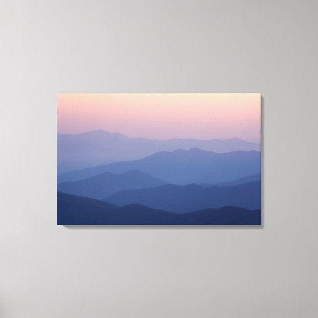 USA, Tennessee, Great Smoky Mountains National Canvas Print (Front)