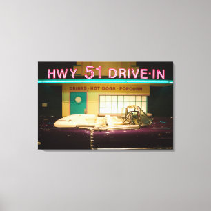 USA, Tennessee, Memphis: Elvis Presley Canvas Print