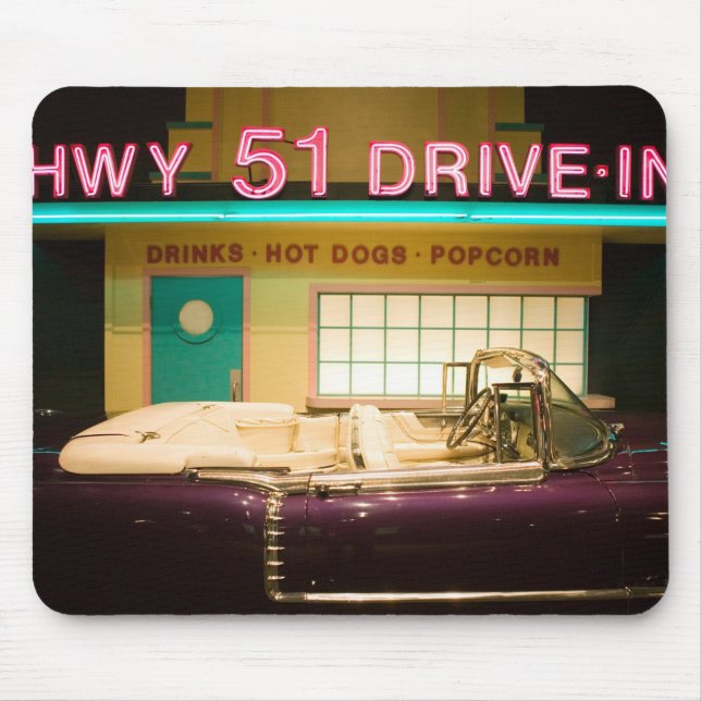 USA, Tennessee, Memphis: Elvis Presley Mouse Mat (Front)