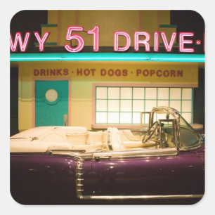 USA, Tennessee, Memphis: Elvis Presley Square Sticker