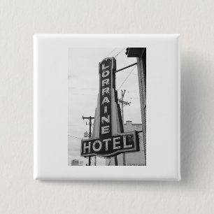 USA, Tennessee, Memphis: National Civil Rights 15 Cm Square Badge
