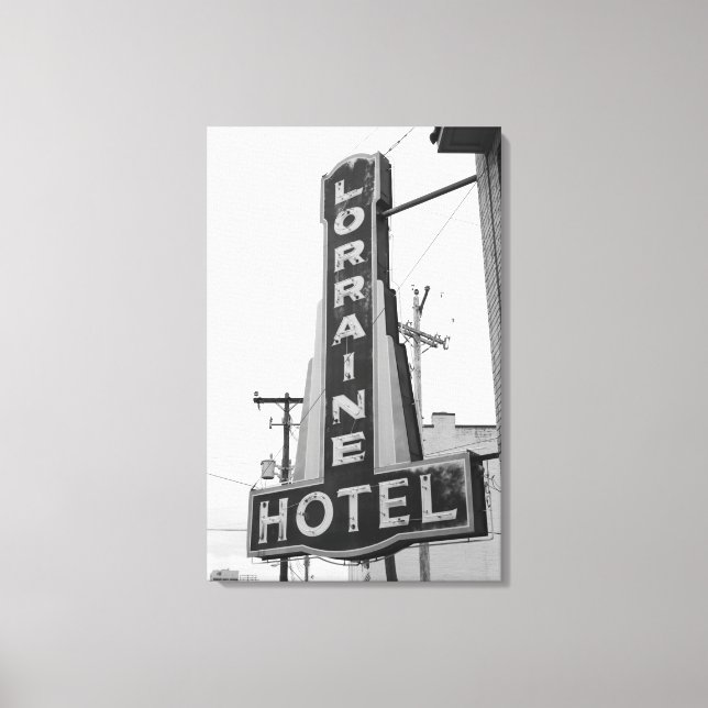 USA, Tennessee, Memphis: National Civil Rights Canvas Print (Front)