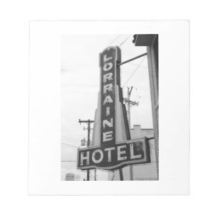 USA, Tennessee, Memphis: National Civil Rights Notepad