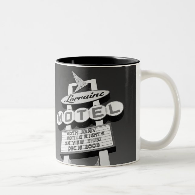 USA, Tennessee, Memphis,National Civil Rights Two-Tone Coffee Mug (Right)