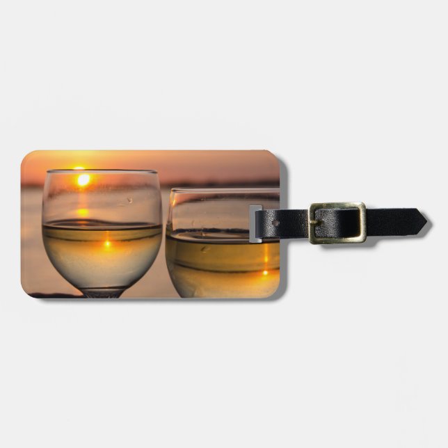 USA, Tennessee, Mississippi River Near Memphis Luggage Tag (Front Horizontal)