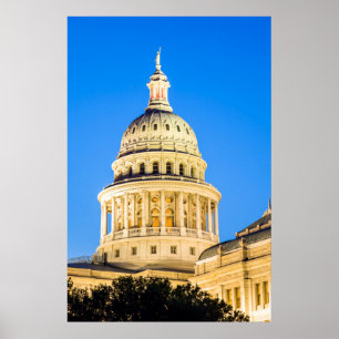 USA, Texas, Austin. Capitol Building (1888) 2 Poster