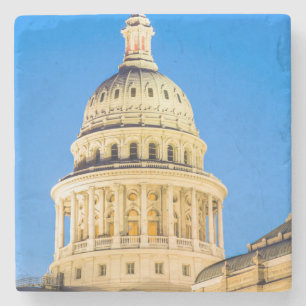 USA, Texas, Austin. Capitol Building (1888) 2 Stone Coaster