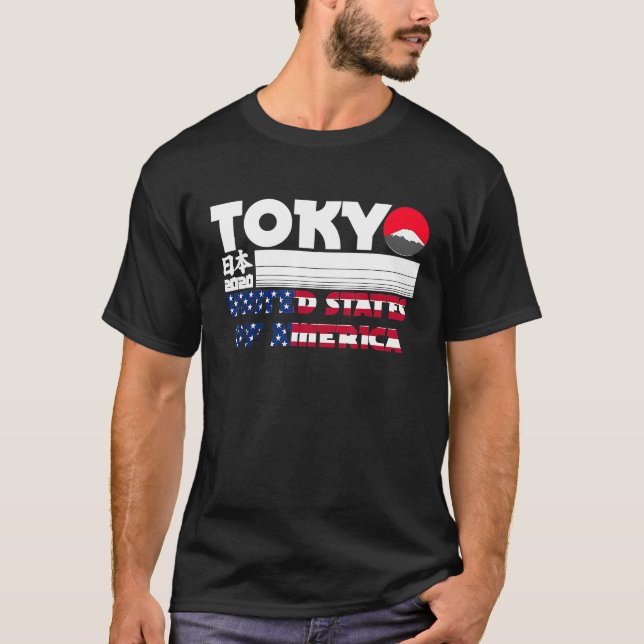 USA Tokyo World Games 2020 T-Shirt (Front)