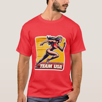USA-TRACK AND FIELD 4 T-Shirt