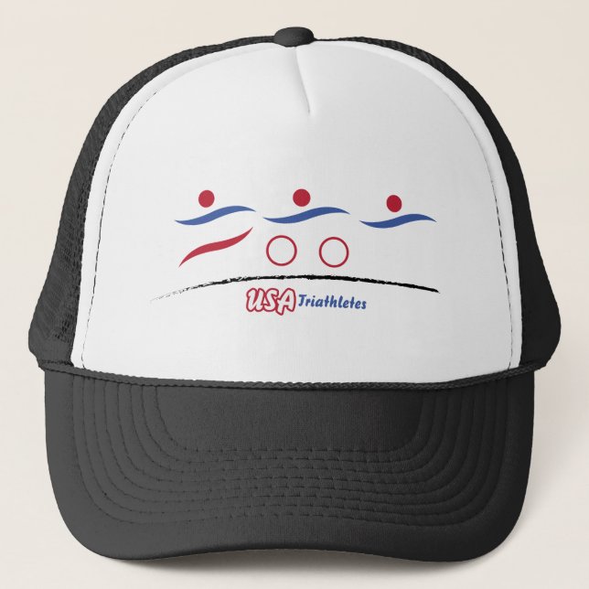 USA Triathletes Trucker Hat (Front)