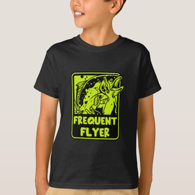 USA Trout Fly Fishing T-Shirt (Front)