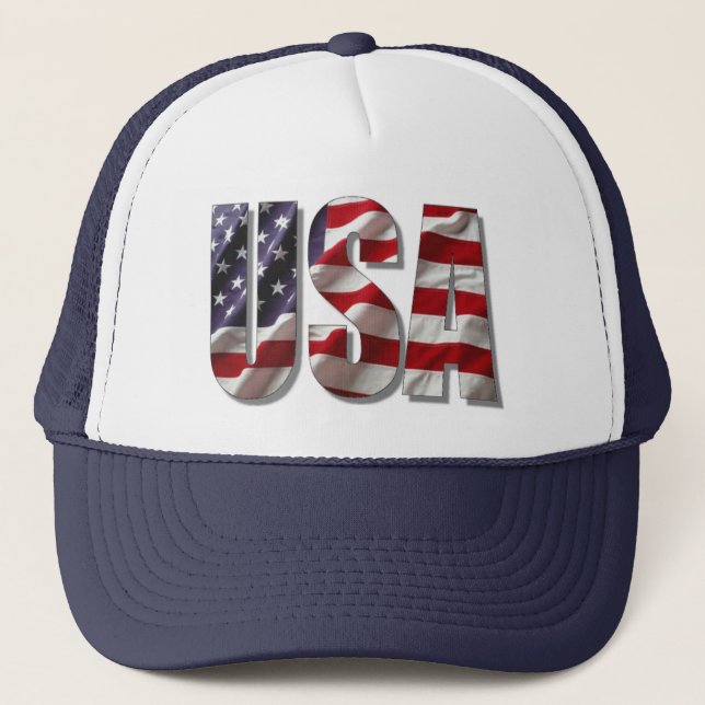 USA TRUCKER HAT (Front)