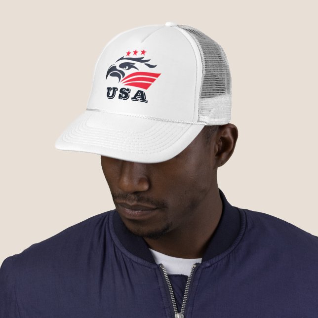 USA Trucker Hat (In Situ)