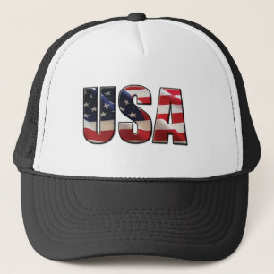 USA TRUCKER HAT