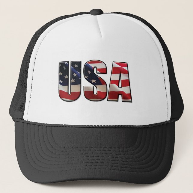 USA TRUCKER HAT (Front)