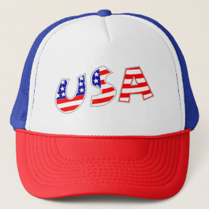 USA TRUCKER HAT