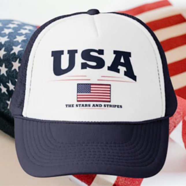 USA TRUCKER HAT (Creator Uploaded)