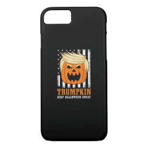 Usa Trumpkin Keep Halloween Great Funny iPhone 8/7 Case