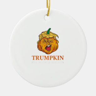 Usa Trumpkin Make Halloween Great Again Costume Cl Ceramic Tree Decoration