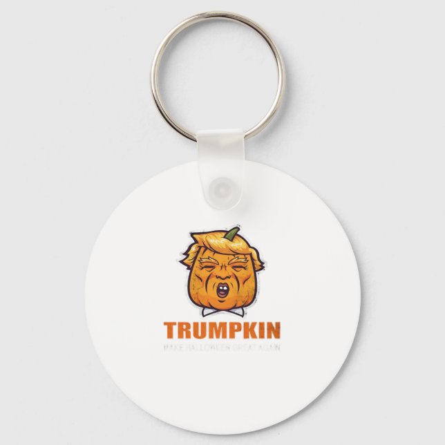 Usa Trumpkin Make Halloween Great Again Costume Cl Key Ring (Front)