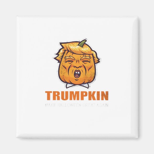 Usa Trumpkin Make Halloween Great Again Costume Cl Magnet (Front)