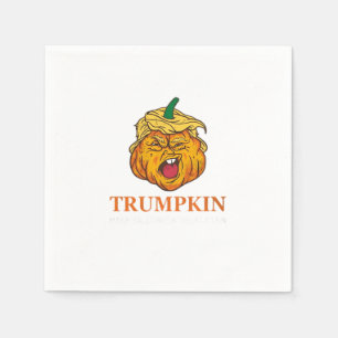 Usa Trumpkin Make Halloween Great Again Costume Cl Napkin