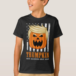 Usa Trumpkin Make Halloween Great Again Funny  T-Shirt