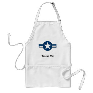 USA Trust Me blue Standard Apron