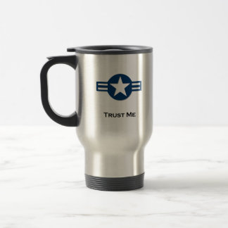 USA Trust Me blue Travel Mug