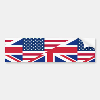 usa uk bumper sticker