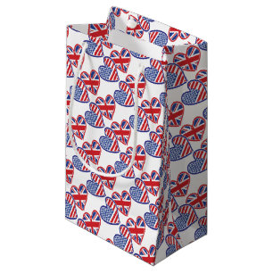 USA---UK-Love Small Gift Bag