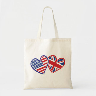 USA---UK-Love Tote Bag