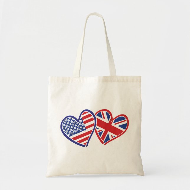 USA---UK-Love Tote Bag (Front)
