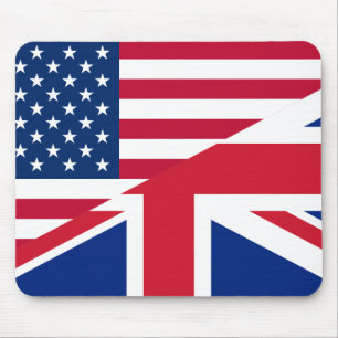 usa uk mouse mat