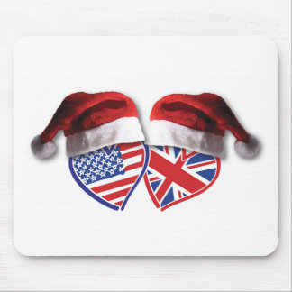USA-UK-Santa-Hats.png Mouse Mat