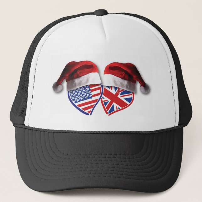 USA-UK-Santa-Hats Trucker Hat (Front)