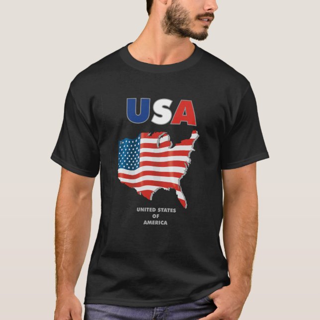 USA - United State Of America T-Shirt (Front)