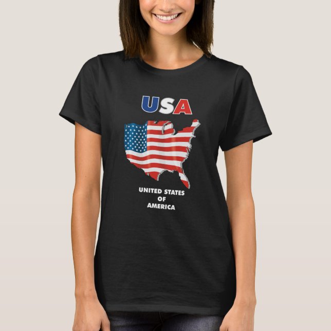 USA - United State Of America T-Shirt (Front)