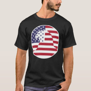 USA United States Bald eagle American National T-Shirt